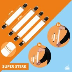 LaundrySpecialist Universele Lakenspanners - Set Van 4 Stuks - Multifunctioneel - Overtrekspanners Voor Jouw Strijkplankhoes -Huishoud Verkoop 1200x1199 27