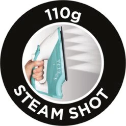 Russell Hobbs Light & Easy Strijkijzer / Stoomstrijkijzer 26470-56 - Groen -Huishoud Verkoop 1200x1200 1024