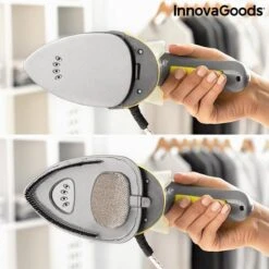 Mini Verticaal/horizontaal 2-in-1 Stoomstrijkijzer Velyron InnovaGoods 800 W -Huishoud Verkoop 1200x1200 1034
