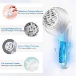 Revo Goods Elektrische Pluizenverwijderaar - Geschikt Voor Kleding En Meubels - Pluisjes - Oplaadbaar Pluizentondeuse - -Huishoud Verkoop 1200x1200 1091