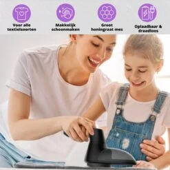 Merkloos Acestore Elektrische Pluizenverwijderaar + GRATIS EBook! - Ontpluizer - Pluizentondeuse - Draadloos En Oplaadbaar - Pluizenborstel - Stoffen Scheerapparaat -Huishoud Verkoop 1200x1200 1106