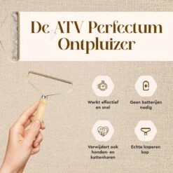 ATV PERFECTUM Super Ontpluizer 3.0 - Pluizenverwijderaar - Verwijdert Dierenhaar 13 ATV PERFECTUM Super Ontpluizer 3.0 - Pluizenverwijderaar - Verwijdert Dierenhaar -Huishoud Verkoop 1200x1200 1133