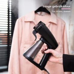 Fineza Kledingstomer – Handstomer – Stoomreiniger – Stoomapparaat Kleding - Stomer Kleding – Incl. Opzetborstel - Zwart 13 Fineza Kledingstomer – Handstomer – Stoomreiniger – Stoomapparaat Kleding - Stomer Kleding – Incl. Opzetborstel - Zwart -Huishoud Verkoop 1200x1200 1158