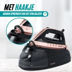 RYER Stoomstrijkijzer Met Stoomgenerator - Iron - Keramische Zoolplaat 15 RYER Stoomstrijkijzer Met Stoomgenerator - Iron - Keramische Zoolplaat -Huishoud Verkoop 1200x1200 1194