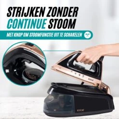 RYER Stoomstrijkijzer Met Stoomgenerator - Iron - Keramische Zoolplaat 19 RYER Stoomstrijkijzer Met Stoomgenerator - Iron - Keramische Zoolplaat -Huishoud Verkoop 1200x1200 1198