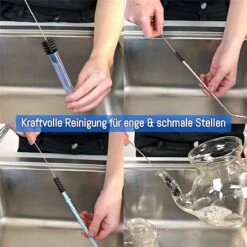 *** Schoonmaak Borstel/Rager Set 10 Stuks - Schoonmaak Ragertjes - Borstels Herbruikbare Rietjes - Van Heble®*** -Huishoud Verkoop 1200x1200 1250