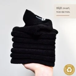Kitchen Lab Co.® Microvezeldoekjes Zwart - Dagelijks Doekje Set 7 Stuks - 30x30cm - Gelabeld Met Weekdagen - Vaatdoekjes Microvezel -Huishoud Verkoop 1200x1200 1264