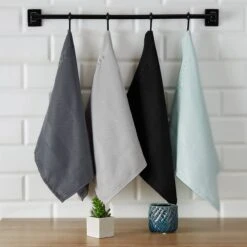 Tuiste Set Van 4, Grijs, Microvezel Microvezeldoeken, Permium Poetsdoeken, Stofdoeken, Nano Poetsdoeken, Micro Magic Magische Doeken, Multifunctionele Reinigingsdoeken, Set Van 4, 37 X 57 Cm -Huishoud Verkoop 1200x1200 1309