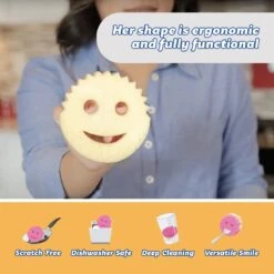 Scrub Daddy - Scrub Mommy Krasvrije Spons Dubbelzijdig Roze 25 Scrub Daddy - Scrub Mommy Krasvrije Spons Dubbelzijdig Roze -Huishoud Verkoop 1200x1200 1334