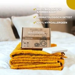 Wasmiddeldoekjes - Ongeparfumeerd Wasstrips 128 Wasbeurten – Wasmiddel Wasdoekjes - Natuurlijke Wasverzachter – Vegan – Zero Waste -Huishoud Verkoop 1200x1200 142