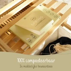 Cosmeau Wasmiddel Wasstrips 60 Wasbeurten Geurvrij Geurloos Wasvellen Wasdoekjes Detergent Sheets - Plasticvrij Biologisch Cosmo Cosmea Kosmo -Huishoud Verkoop 1200x1200 147