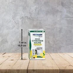 HEITMANN Pure Ontkalker- Citroenzuur Ontkalker, Natuurvriendelijke Kalkreiniger Voor Een Hygiënische Reiniging - Poeder, 1x 350 G -Huishoud Verkoop 1200x1200 1474