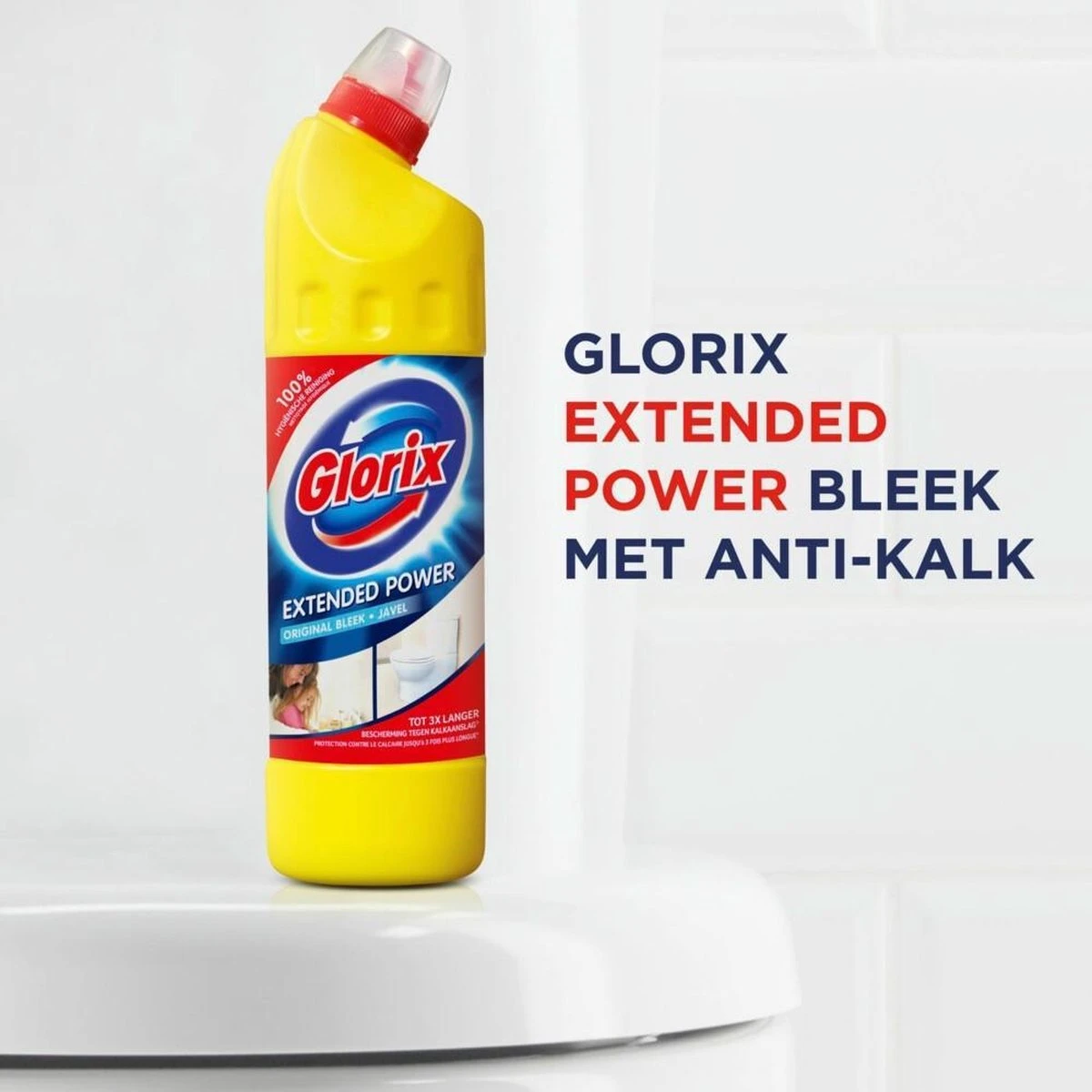 8x Glorix Bleek Original 750 Ml 5 8x Glorix Bleek Original 750 Ml - Afbeelding 3