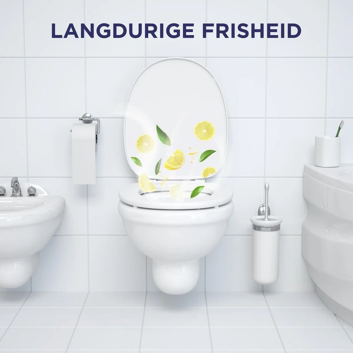 Glorix Power 5 Toiletblokken - Citroen - 9 Stuks - Voordeelverpakking 10 Glorix Power 5 Toiletblokken - Citroen - 9 Stuks - Voordeelverpakking - Afbeelding 8