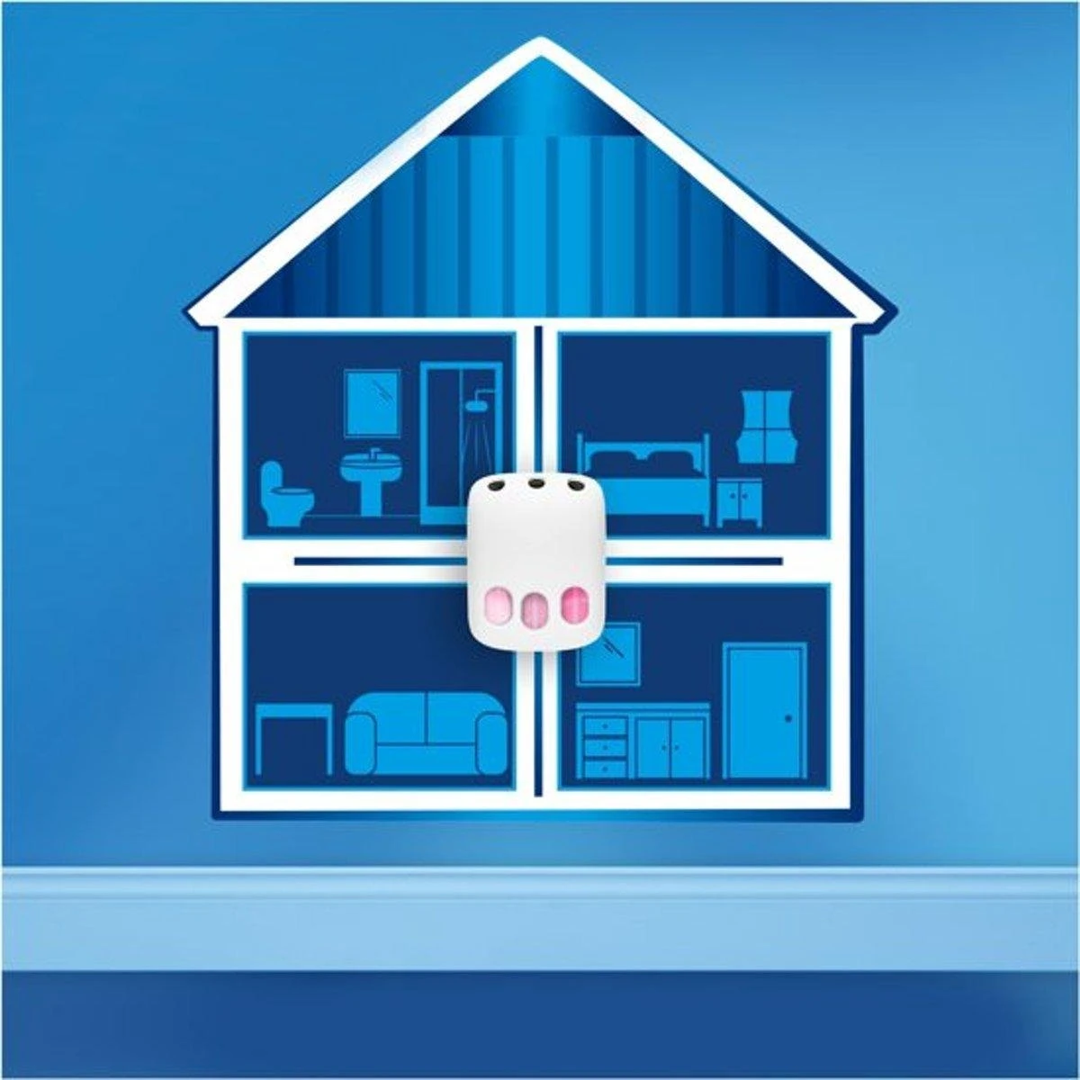 Ambi Pur Luchtverfrisser Navulling 3Volution Ochtend Dauw 4 X 20 Ml (2x2) 6 Ambi Pur Luchtverfrisser Navulling 3Volution Ochtend Dauw 4 X 20 Ml (2x2) - Afbeelding 4