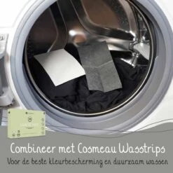 Cosmeau Zwart Donkere Was Color Protect Wasstrips 30 Wasbeurten Wasvellen Sheets Eco Laundry Strips -Huishoud Verkoop 1200x1200 195