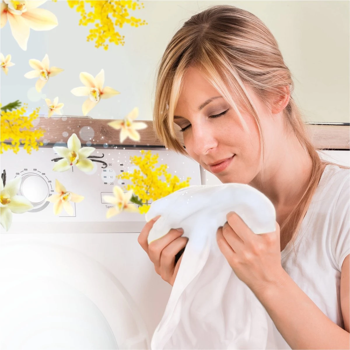 Lenor Vanille En Mimosabloesem Parels - In-Wash Geurbooster - Voordeelverpakking 6 X 15 Wasbeurten 9 Lenor Vanille En Mimosabloesem Parels - In-Wash Geurbooster - Voordeelverpakking 6 X 15 Wasbeurten - Afbeelding 7