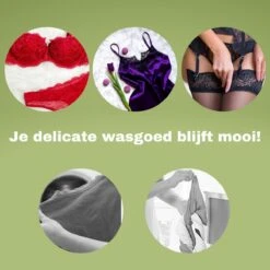 Merkloos Waszak 7x- Waszakken Voor Wasgoed- Laundry Bag- Incl. BH Waszakje Lingerie- Travel Organizer Bags-Set Van 7 -Huishoud Verkoop 1200x1200 325