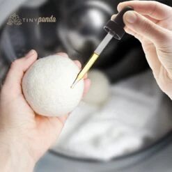 Merkloos Droger Ballen XL 8 Stuks – Zero Waste Dryer Balls - Duurzaam – Wasverzachter – Herbruikbare Drogerballen – Droogt De Was Sneller – Tiny Panda -Huishoud Verkoop 1200x1200 358