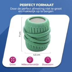 Roegaarden Drogerballen - Droogballen - Met Spons - Duurzaam - Sneller Droog -Huishoud Verkoop 1200x1200 414