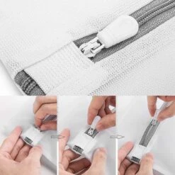 ForDig Wasnet Waszakjes (5 Stuks) Voor Lingerie En Fijne Was - Geschikt Voor Wasmachine - Met Rits - Wit 21 ForDig Wasnet Waszakjes (5 Stuks) Voor Lingerie En Fijne Was - Geschikt Voor Wasmachine - Met Rits - Wit -Huishoud Verkoop 1200x1200 442