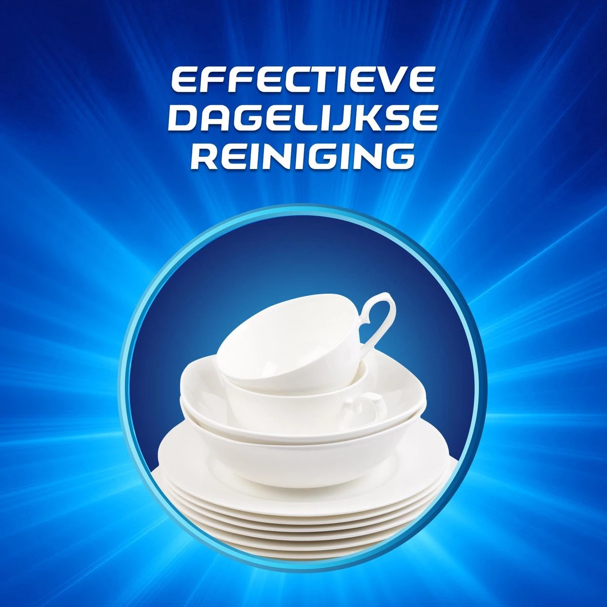 Finish Classic Regular Vaatwastabletten - 100 Stuks 5 Finish Classic Regular Vaatwastabletten - 100 Stuks - Afbeelding 3