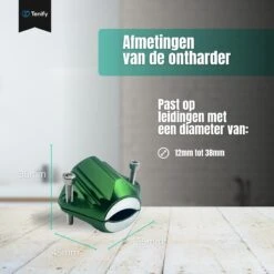 Tenify Magnetische Waterontharder - 7800 Gauss - Douche Filter - Waterverzachter - Waterontkalker - Antikalk Magneet - Waterleiding - Kalkaanslag -Huishoud Verkoop 1200x1200 480