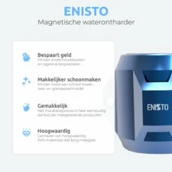 ENISTO® Magnetische Waterontharder Medium – Waterontharder Magneet – Douchefilter – 15.000 Gauss – Waterontkalker – Waterverzachter – Antikalk – Blauw – RVS -Huishoud Verkoop 1200x1200 506
