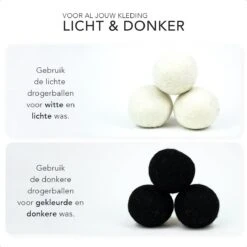 STEAMRS - 6x Wasdrogerballen - 100% Schapenwol - Verkort Droogtijd - Zachtere & Kreukloze Was -Huishoud Verkoop 1200x1200 55