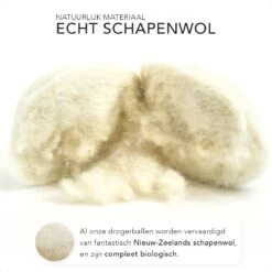 STEAMRS - 6x Wasdrogerballen - 100% Schapenwol - Verkort Droogtijd - Zachtere & Kreukloze Was -Huishoud Verkoop 1200x1200 56