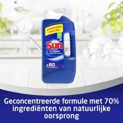 SUN® Sun Vaatwaspoeder 1,36KG - 80 Wasbeurten -Huishoud Verkoop 1200x1200 561