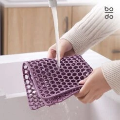 BODO Gootsteenmat Siliconen Donker Grijs - 34.5 X 34.5 Cm - Keuken Accessoires - Gootsteen Beschermer - Onderzetters Siliconen - Anti Kras 13 BODO Gootsteenmat Siliconen Donker Grijs - 34.5 X 34.5 Cm - Keuken Accessoires - Gootsteen Beschermer - Onderzetters Siliconen - Anti Kras -Huishoud Verkoop 1200x1200 594