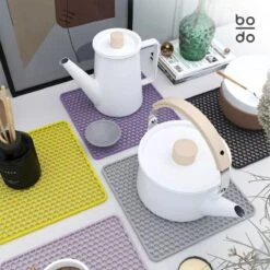 BODO Gootsteenmat Siliconen Donker Grijs - 34.5 X 34.5 Cm - Keuken Accessoires - Gootsteen Beschermer - Onderzetters Siliconen - Anti Kras 14 BODO Gootsteenmat Siliconen Donker Grijs - 34.5 X 34.5 Cm - Keuken Accessoires - Gootsteen Beschermer - Onderzetters Siliconen - Anti Kras -Huishoud Verkoop 1200x1200 595