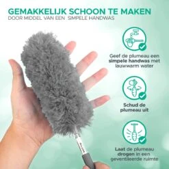 WITTS Telescopische Plumeau - Ragebol – Uitschuifbaar - Grijs -Huishoud Verkoop 1200x1200 687