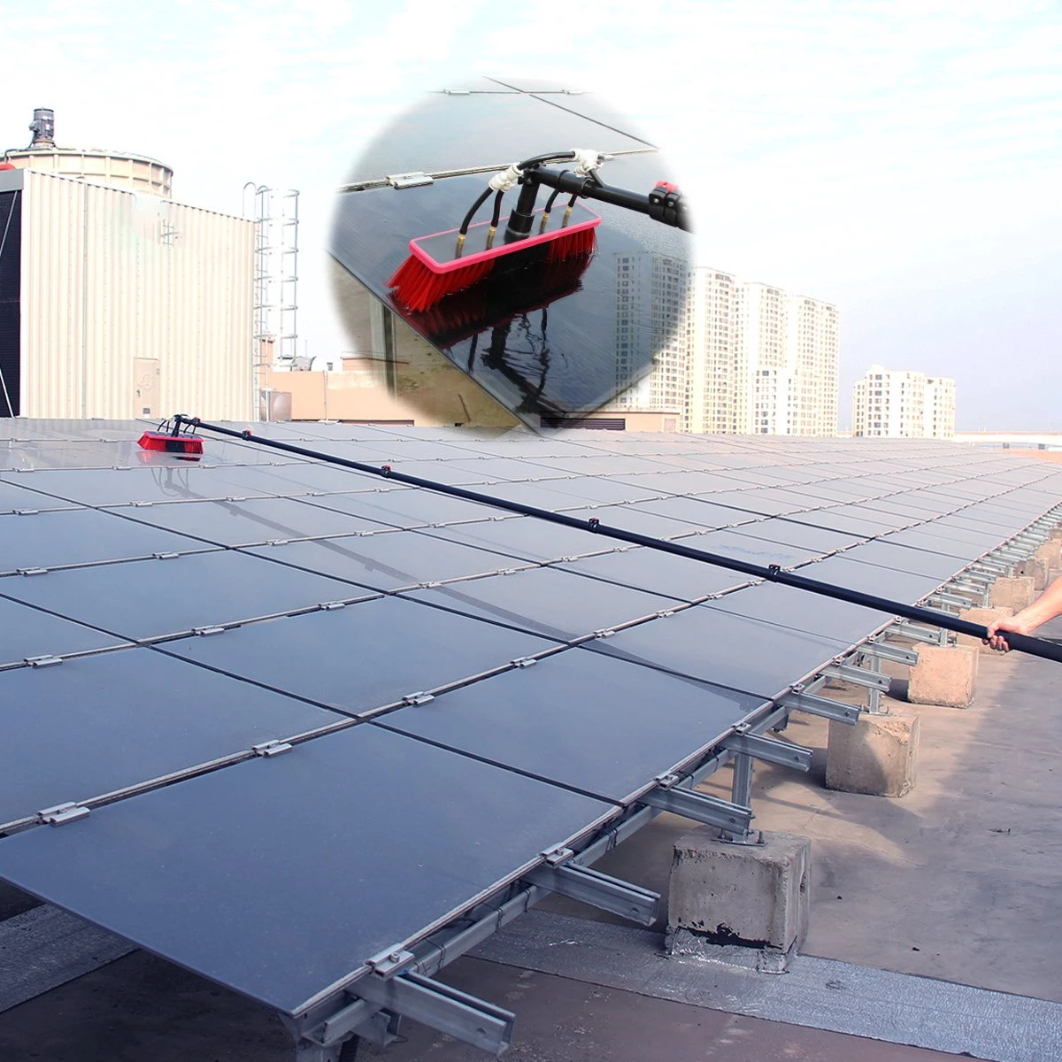 Kibani Telescoop Borstel 9m - Telescoopsteel Ramenwassen - Telescoopsteel Met Borstel - Telescoopsteel - Telescoopsteel Met Waterdoorvoer - Ramenwassen - Raamwisser Met Telescoopsteel - Raamwisser - Telescoopstelen 5 Kibani Telescoop Borstel 9m - Telescoopsteel Ramenwassen - Telescoopsteel Met Borstel - Telescoopsteel - Telescoopsteel Met Waterdoorvoer - Ramenwassen - Raamwisser Met Telescoopsteel - Raamwisser - Telescoopstelen - Afbeelding 3