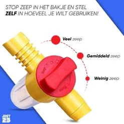 JUST23 Telescopische Autowasborstel – Schrobber Met Steel – Velgenborstel - Autowasset Met Zeep - Roterende Schoonmaakborstel - Multifunctionele Wasborstel -Huishoud Verkoop 1200x1200 726