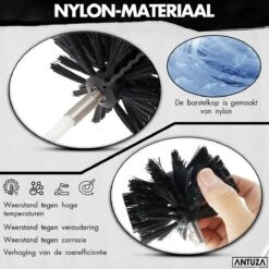 Antuza | Schoorsteenveegset | Schoorsteenreiniger | Schoorsteen Borstel | 9 Meter 11 Antuza | Schoorsteenveegset | Schoorsteenreiniger | Schoorsteen Borstel | 9 Meter -Huishoud Verkoop 1200x1200 780