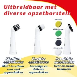 CleanRite® Multi Scrubber - Schoonmaakborstel Voor Auto, Fornuis, Tegels En Voegen -Huishoud Verkoop 1200x1200 805