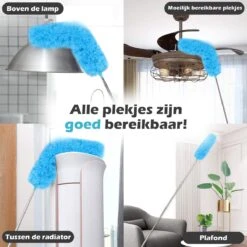 JUST23 Plumeau Uitschuifbaar Met Telescoopsteel – 60 Tot 140 Cm – Ragebol – Stoffer – Duster - Blauw - Incl. Microfiber Doek 13 JUST23 Plumeau Uitschuifbaar Met Telescoopsteel – 60 Tot 140 Cm – Ragebol – Stoffer – Duster - Blauw - Incl. Microfiber Doek -Huishoud Verkoop 1200x1200 848