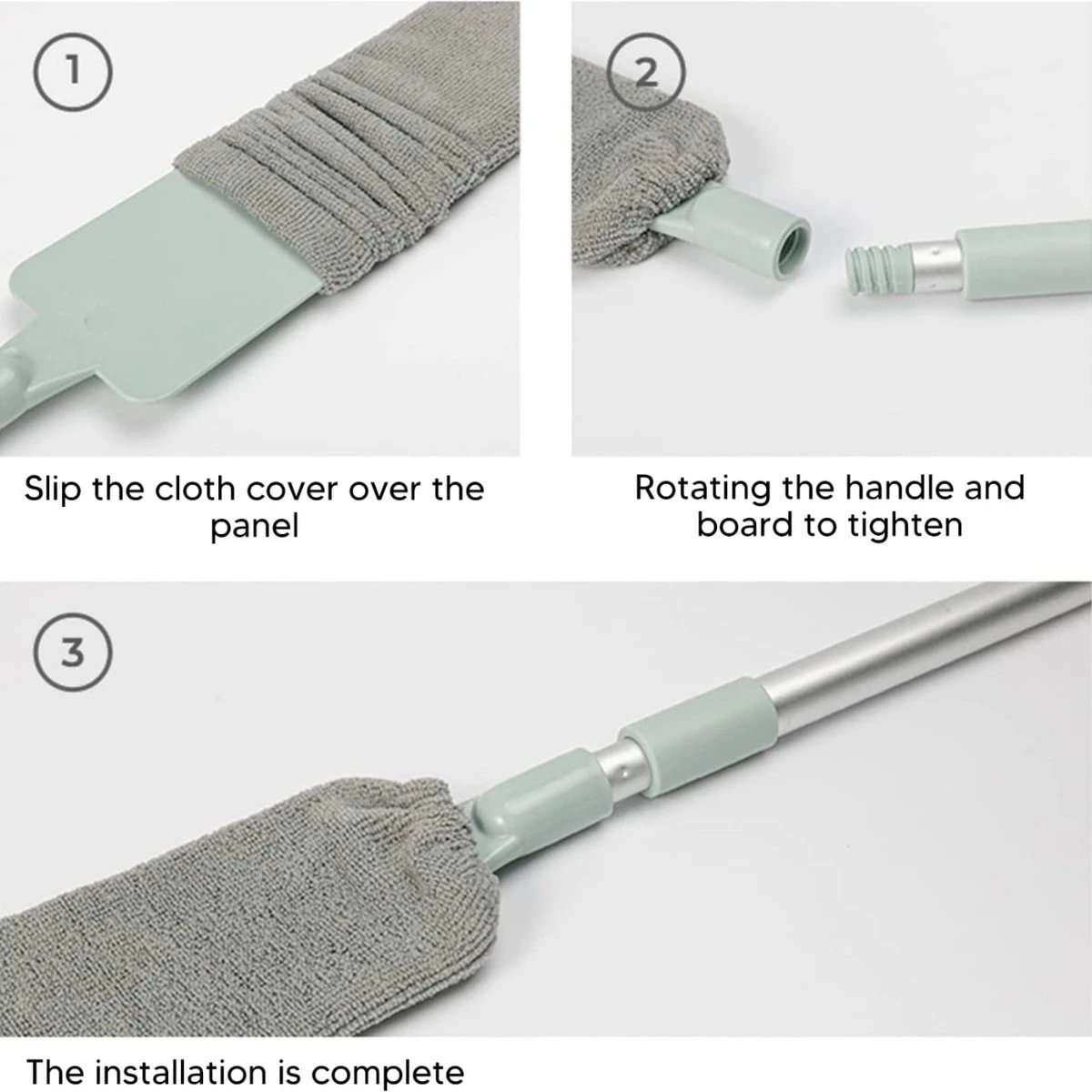 Verstelbare Stofdoek Voor Jaloezieën / Verstelbare Plumeau / Verstelbare Stofdoek / Reinigings Borstel Jaloezieën / Jaloerzieën Reiniger/ Intrekbare Stofborstel / Onder Kast Dweil / Intrekbare Verstelbare Plumeau / Stoffer / Schoonmaken Tips 5 Verstelbare Stofdoek Voor Jaloezieën / Verstelbare Plumeau / Verstelbare Stofdoek / Reinigings Borstel Jaloezieën / Jaloerzieën Reiniger/ Intrekbare Stofborstel / Onder Kast Dweil / Intrekbare Verstelbare Plumeau / Stoffer / Schoonmaken Tips - Afbeelding 3