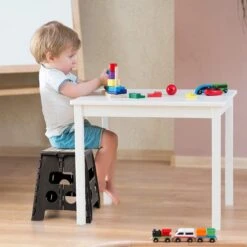 Buxibo - Kruk - Krukje - Keukentrap - Keukentrapje - Opvouwbaar Trapje - Keuken/Badkamer/Schuur Trapje - 29 X 24 X 40cm -Huishoud Verkoop 1200x1200 878