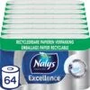 Nalys Excellence Maxi-Vellen Toiletpapier - 5 Lagen - 64 Rollen - Papieren Verpakking -Huishoud Verkoop 1200x1200 912