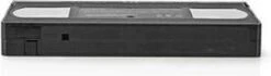 Nedis VHS-Reinigingscassette - 20 Ml - VHS-Koppen - Zwart -Huishoud Verkoop 1200x342