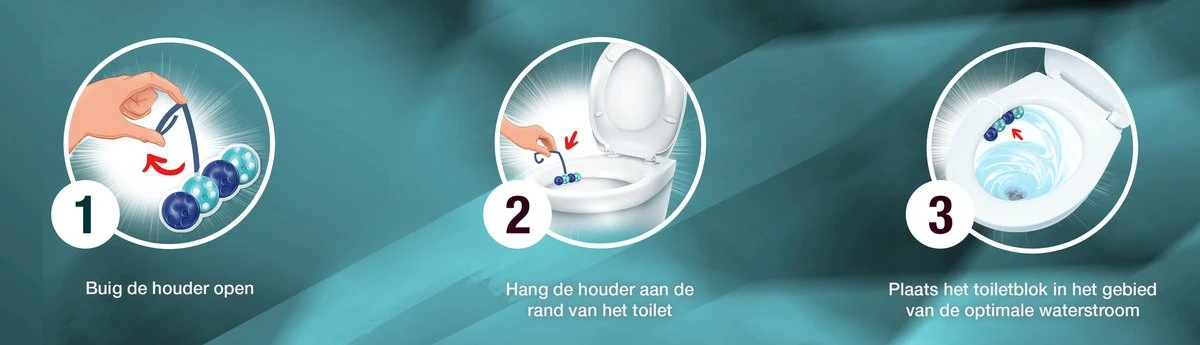 Witte Reus Brilliant Gel Allin1 Toiletblok - Arctic Ocean - WC Blokjes Voordeelverpakking - 11 Stuks 5 Witte Reus Brilliant Gel Allin1 Toiletblok - Arctic Ocean - WC Blokjes Voordeelverpakking - 11 Stuks - Afbeelding 3