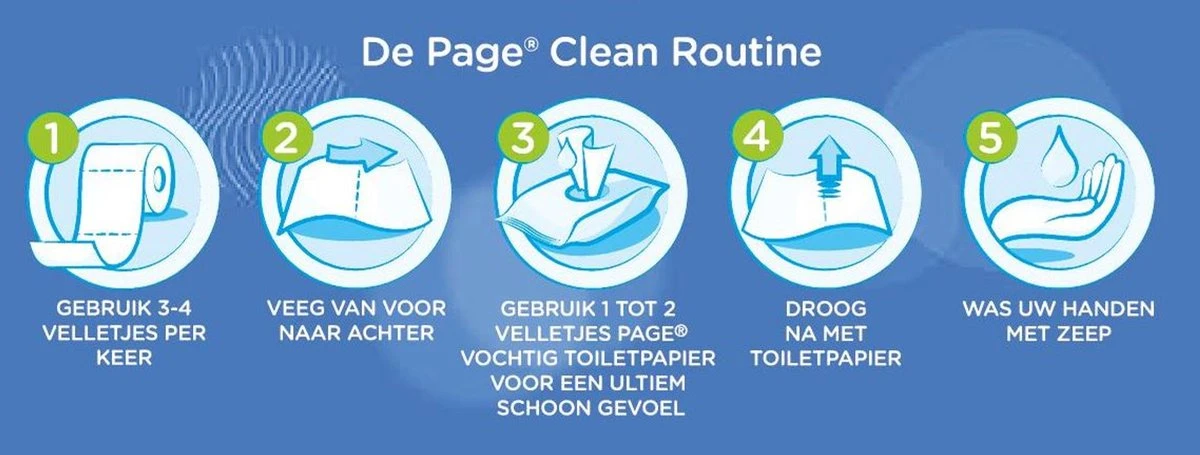 Page Toiletpapier - 32 Rollen - Compleet Schoon Wc Papier - Met Een Vleugje Katoen 4 Page Toiletpapier - 32 Rollen - Compleet Schoon Wc Papier - Met Een Vleugje Katoen - Afbeelding 2