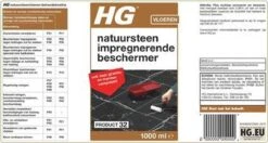 HG Natuursteen Impregnerende Beschermer (HG Product 32) - 1L - Tegen Het Intrekken Van Vuil - Ook Voor Granito En Marmer Composiet 11 HG Natuursteen Impregnerende Beschermer (HG Product 32) - 1L - Tegen Het Intrekken Van Vuil - Ook Voor Granito En Marmer Composiet -Huishoud Verkoop 1200x640 1