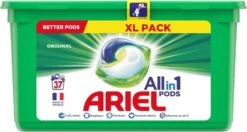 Ariel All In 1 Pods Regular Wasmiddel - Voordeelverpakking 3 X 37 Wasbeurten - Wasmiddel Pods 22 Ariel All In 1 Pods Regular Wasmiddel - Voordeelverpakking 3 X 37 Wasbeurten - Wasmiddel Pods -Huishoud Verkoop 1200x643