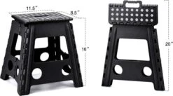 Buxibo - Kruk - Krukje - Keukentrap - Keukentrapje - Opvouwbaar Trapje - Keuken/Badkamer/Schuur Trapje - 29 X 24 X 40cm -Huishoud Verkoop 1200x667 1