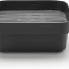 Brabantia SinkSide Afwasbak Vierkant - Met Afdruipschaal - Dark Grey -Huishoud Verkoop 1200x720