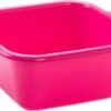 Kunststof Teiltje/afwasbak Vierkant 10 Liter Roze - Afmetingen 36 X 34 X 15 Cm - Huishouden -Huishoud Verkoop 1200x736